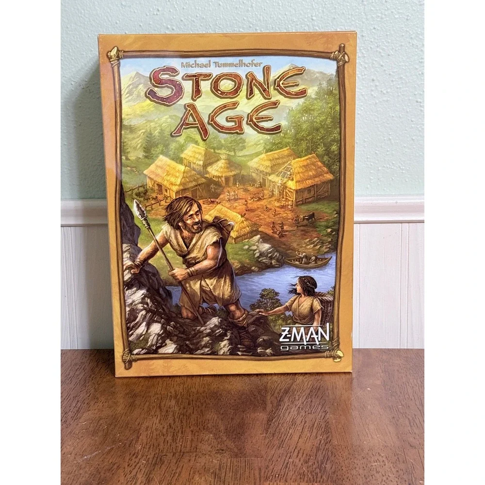Stone Age Board Game Complete 2-4 Players Strategy Game